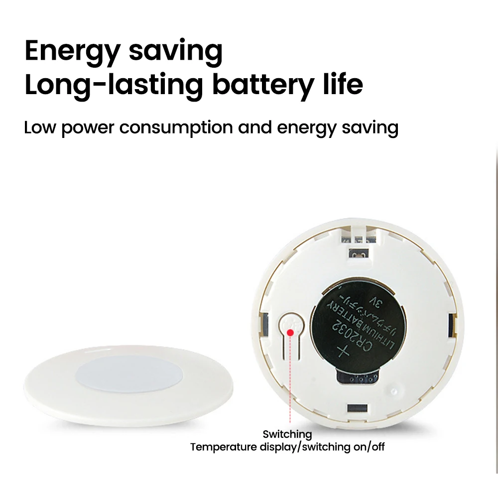 Household Digital Display Electronic Temperature And Humidity Meter -50-70℃(-58~158℉) 10%-99%rh For Car Bedroom Warehouse