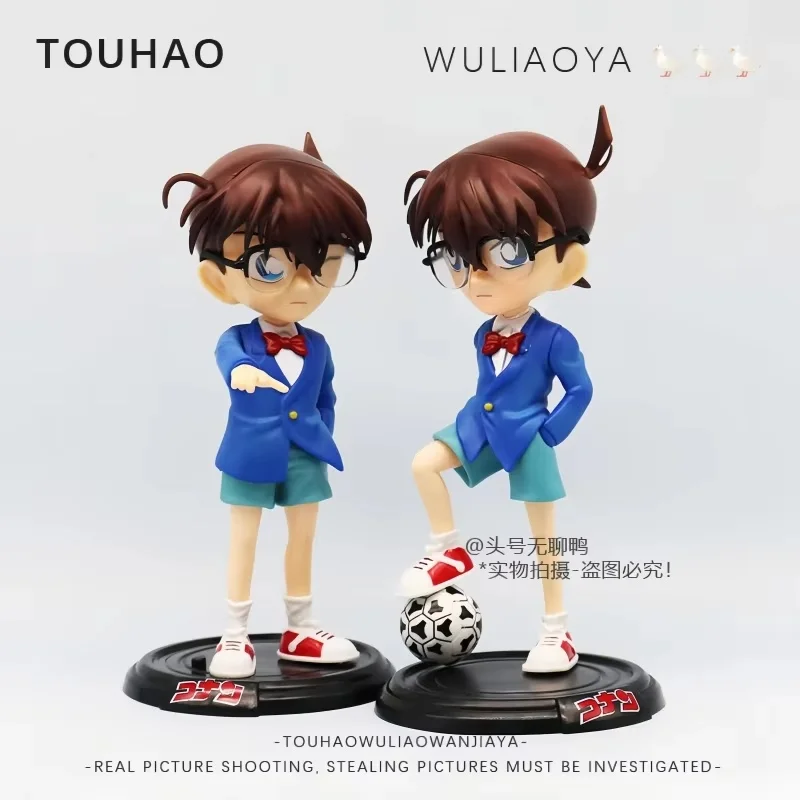 Hot Conan Action Figure Kudo Shinichi The Truth About The Thief Kid Is Only One Gk Football Conan Handmade Ornament