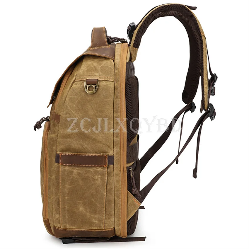 New Outdoor Waterproof Photography Bag Vintage Style Single Reflex Camera Bag Laptop Computer Wholesale