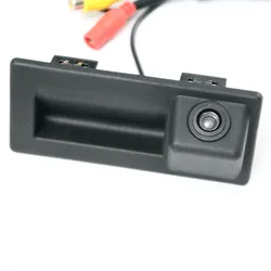 Car Rear View Camera FOR Volkswagen Jetta 6 A6 Sagitar Touareg Touran Tiguan / Tiguan L 2016~2024 Trunk Handle HD Parking Camera