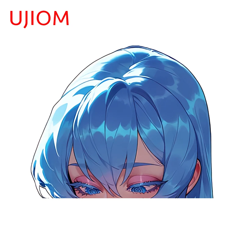 UJIOM Esdeath Wall Sticker Pocket Pussy Trendy Novelty Premium Design Occlusion Scratch Picture Decal Light Switch Decor