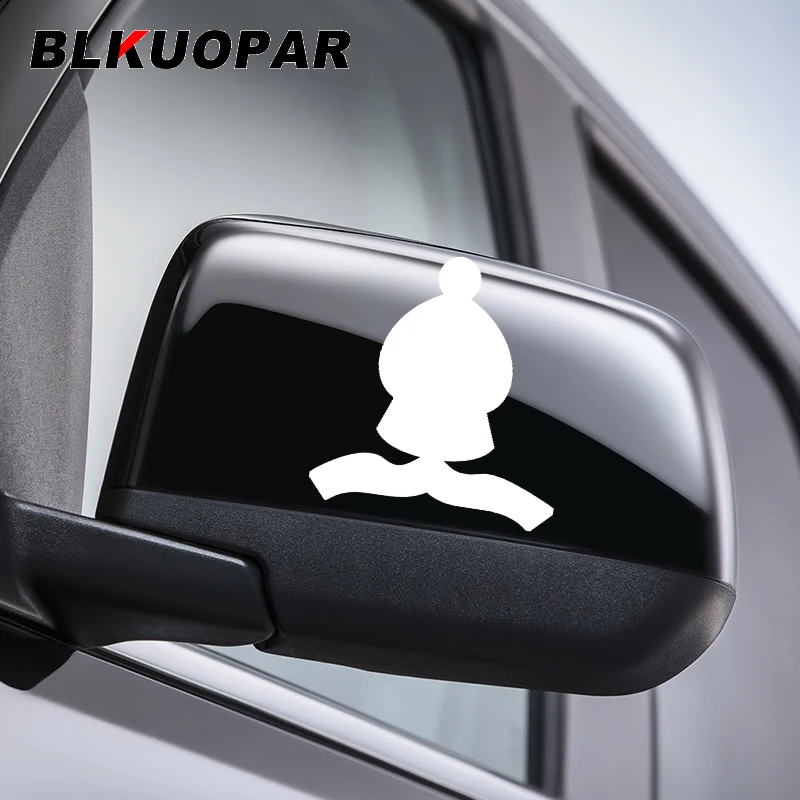 BLKUOPAR For Chess Figure Bishop Car Stickers Sunscreen Vinyl Decals Fashionable Windows Luggage Vehicle Decor Car Goods view 5