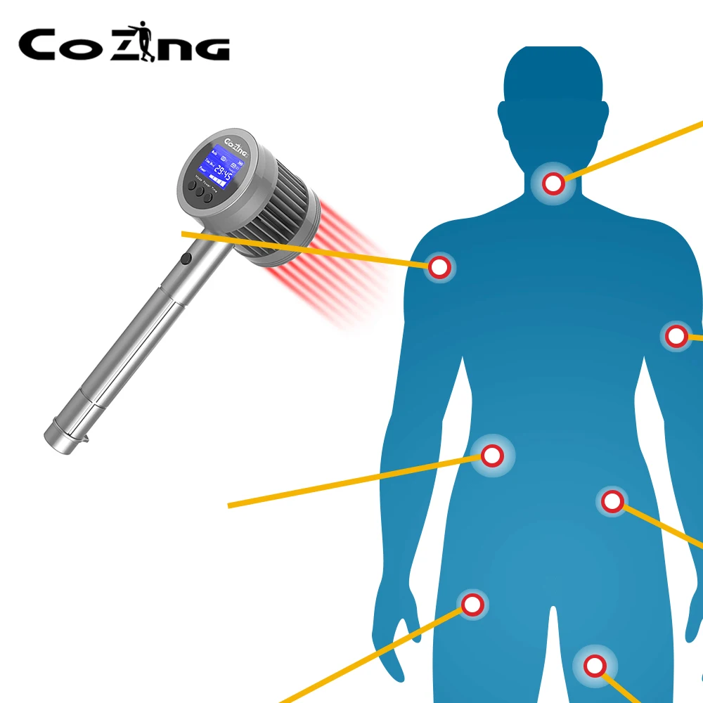 COZING 20W 30W 60W Hospital Equipments Class 4 LLLT High Power Laser Therapy Machine MLS Laser 650nm 808nm 905nm 980nm