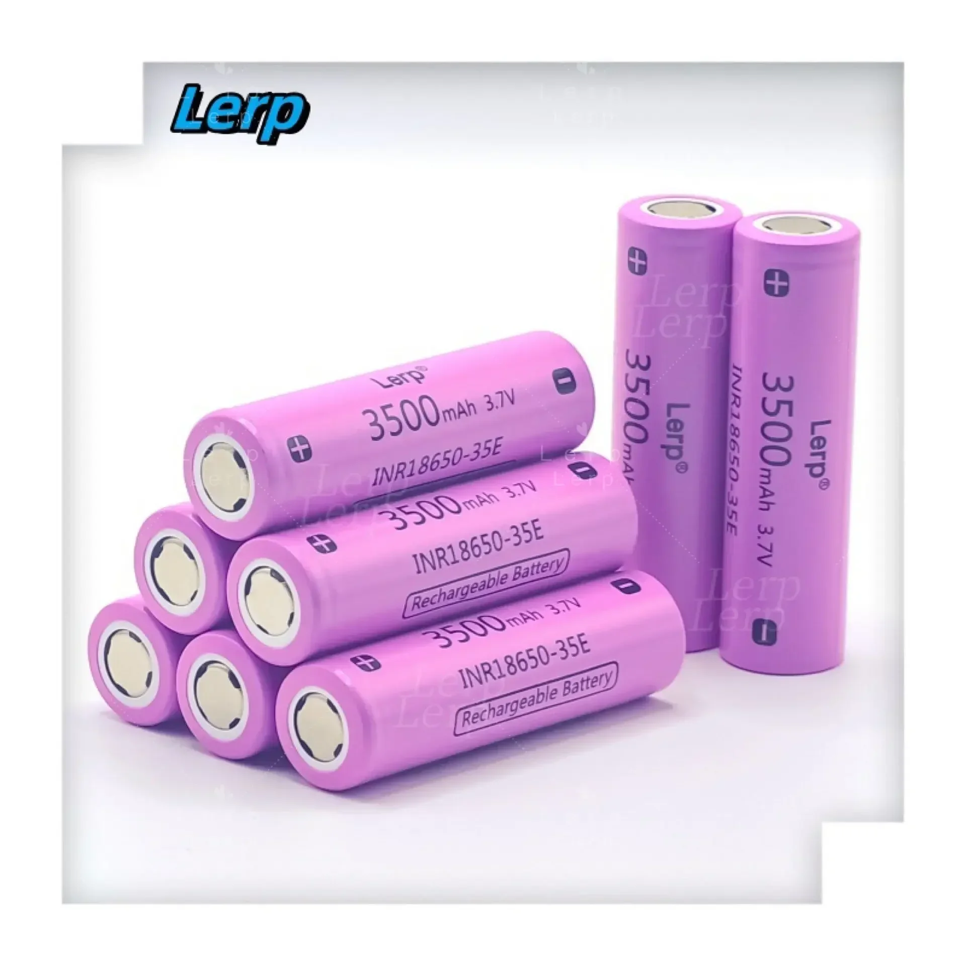 Original INR 35e 3.7V 3500AH Rechargeable Battery 18650 Ontlading 20A for All Kinds of Electronic Products