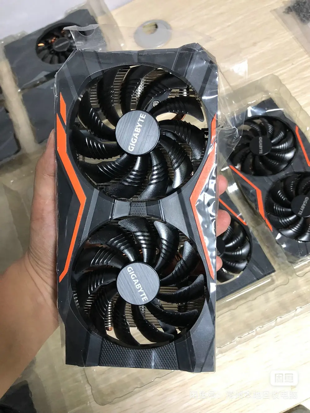 

Новый оригинальный радиатор кулер для видеокарты Gigabyte GTX1050Ti G1 Gaming 4G Viedo