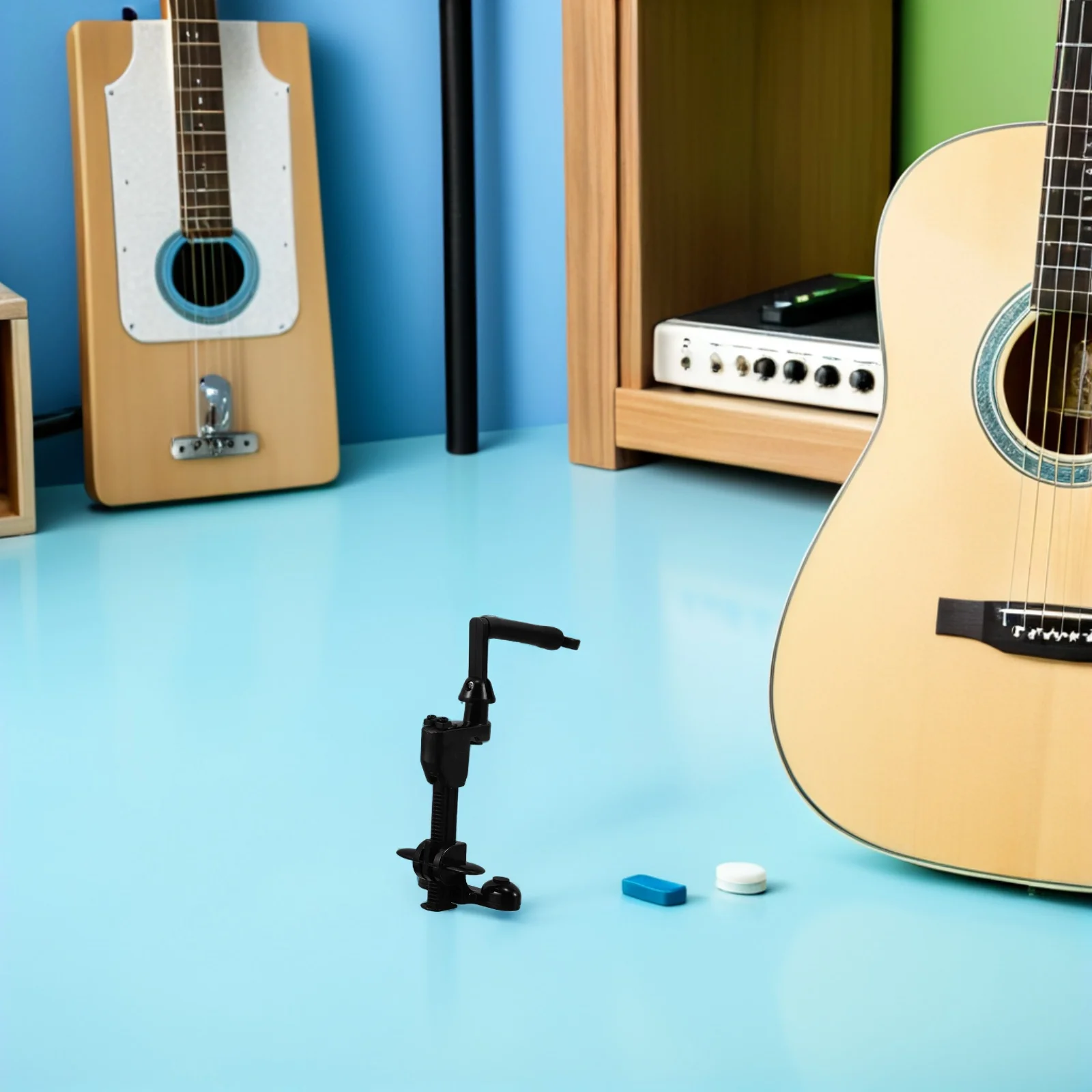 Adjustable Violin Microphone Clip Nonslip Instrument Clamp Secure Fixing Holder Mount for Violinists Performance Practice Audio