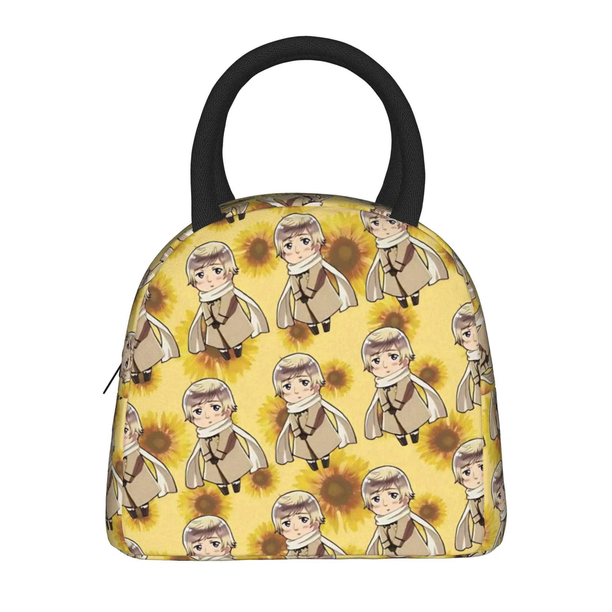 Insulated Lunch Bag Hetalias Axis Powers Merch  Lunch Container New Thermal Cooler Bento Box For Work