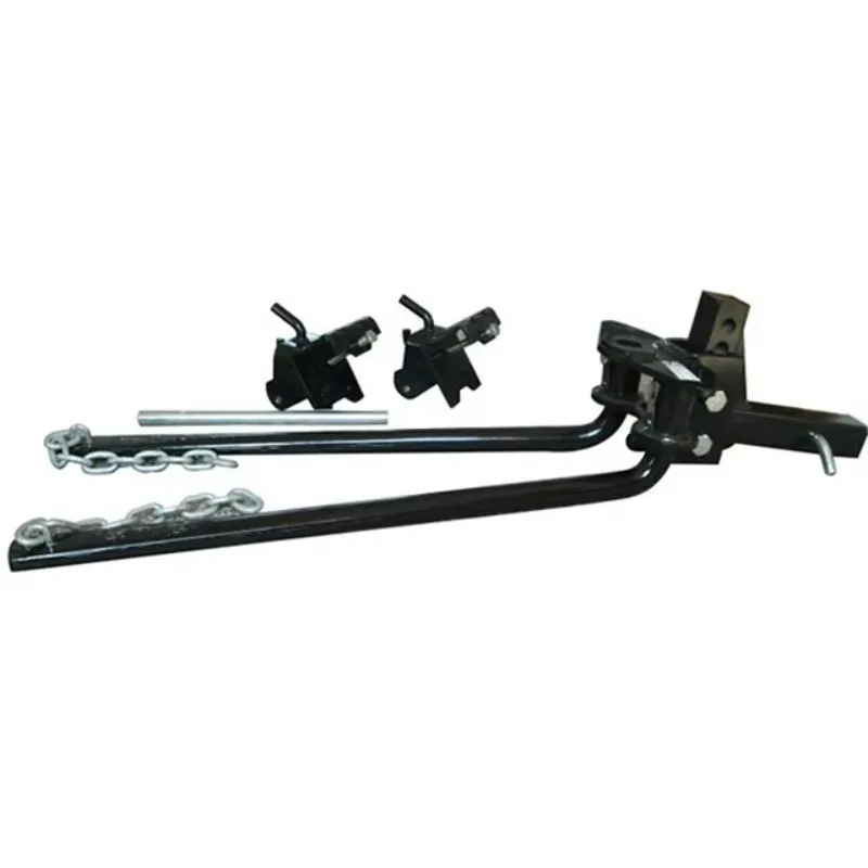 1000lb Weight Distribution Hitch Kit with Friction Sway Controls Manually Adjustable Sway Control Ready to Tow with Hitch Ball U