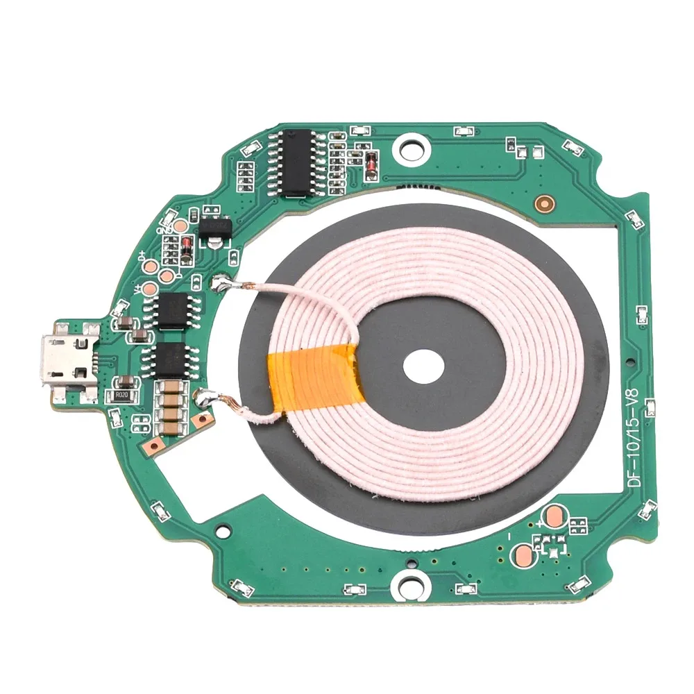 10W 15W High Power Wireless Charger Transmitter Module Type C + Coil for QI Standard Fast Charging Circuit Board with Protection