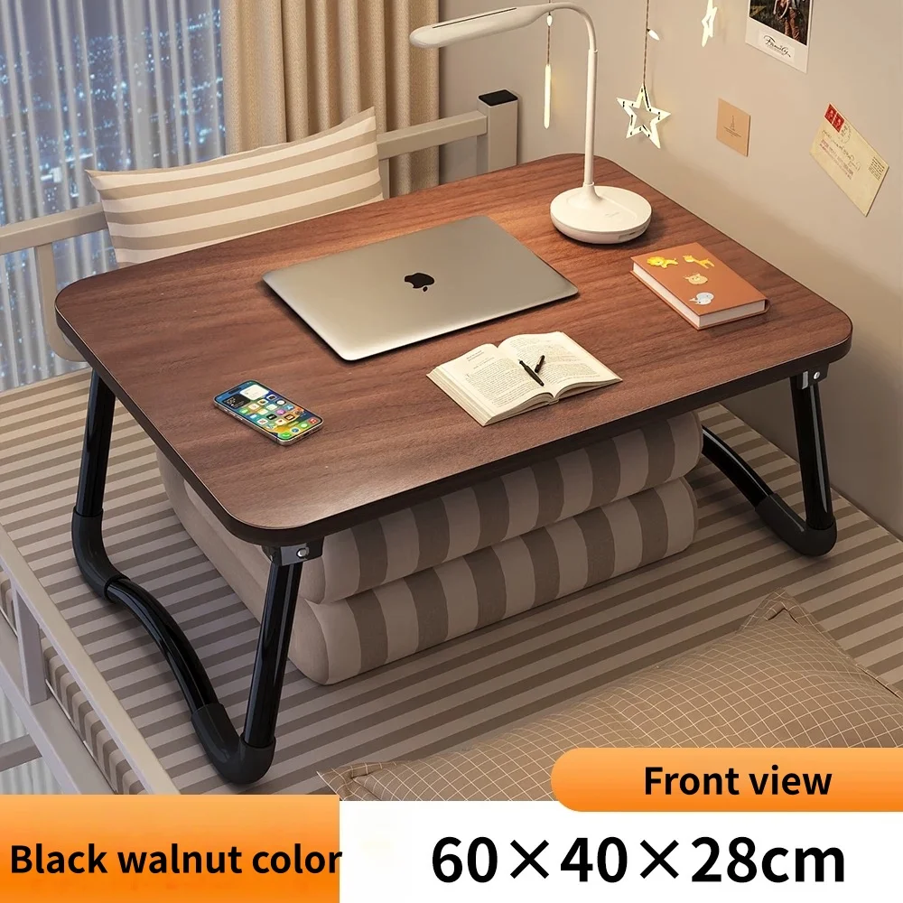 Foldable Bedside Table, Study Desk, Laptop Desk, Stand, Lounge Bedroom Bay Window Table, Dorm Student Writing Desk