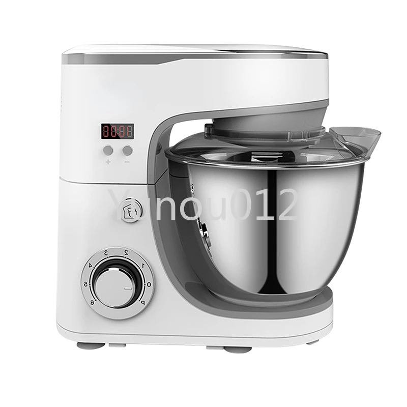 5L Stainless Steel Bucket Kitchen Mixer Multifunctional Machine Dough Kneading 1000W Pure Copper Motor Home-appliance Blenders