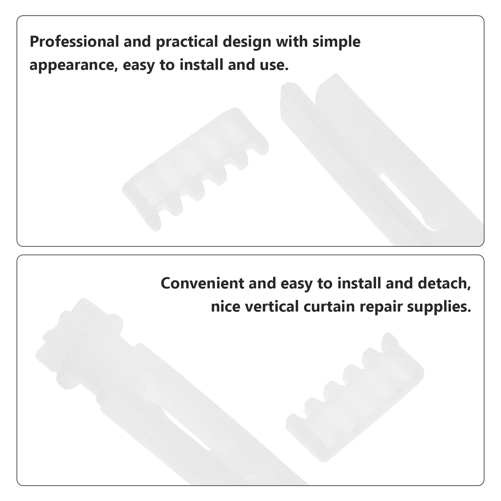 12 قطعة ملحقات بكرة الستائر الستائر الرأسية إصلاح بكرة البلاستيك لاستبدال نافذة المنزل تركيبات الستائر العمودية