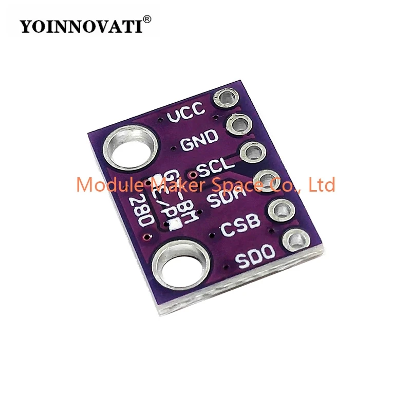 GY-BMP280-3.3 Barometric Pressure Sensor Module High-Precision Altimeter Thermometer for Arduino I2C SPI Interface 3.3V Operated