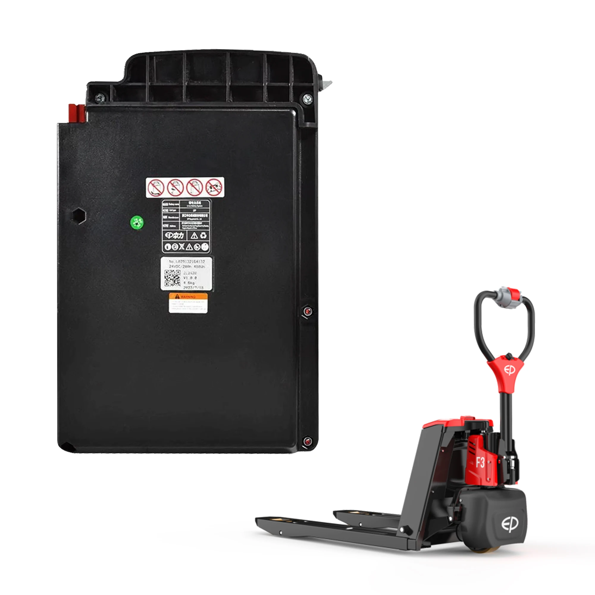 

​​F3 F4 Electric Forklift Lithium Battery 24V 20Ah, for Linde MT15C, EP Equipment F-Series F3 F4