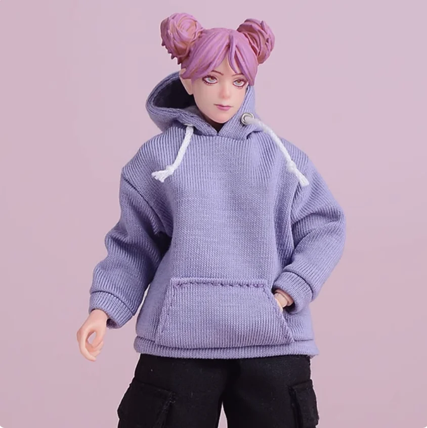 YYDS 1/12 accessoires de vêtements de soldat à capuche modèle supérieur jouet pour corps de figurine d'action de 6 pouces en Stock Collection