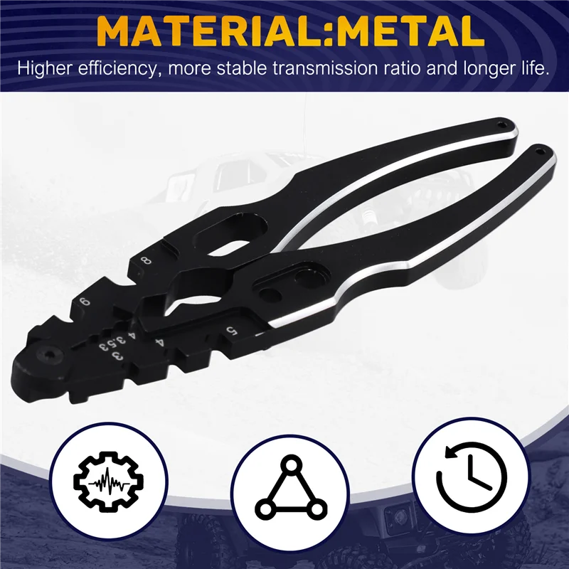 BEDW-Rc 車多機能アルミ合金ショッククランププライヤーショックアセンブリ分解ツール 1/10 1/8