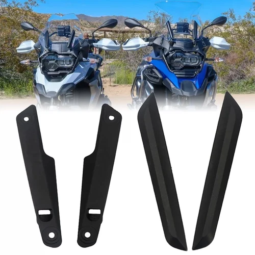 Imagen 2 del producto Soporte ajustable para parabrisas R1200GS Adventure, tira embellecedora de parabrisas R1250GS, soporte de elevación para BMW R1200 GS R1250 LC 2018-2025