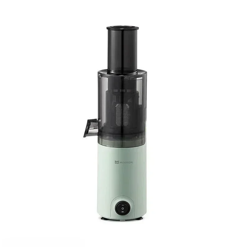 Mokkom mini slow juicer. Household. Full-auto. Small, multifunctional. Residue separation. For fruit. Doubles as blenders.