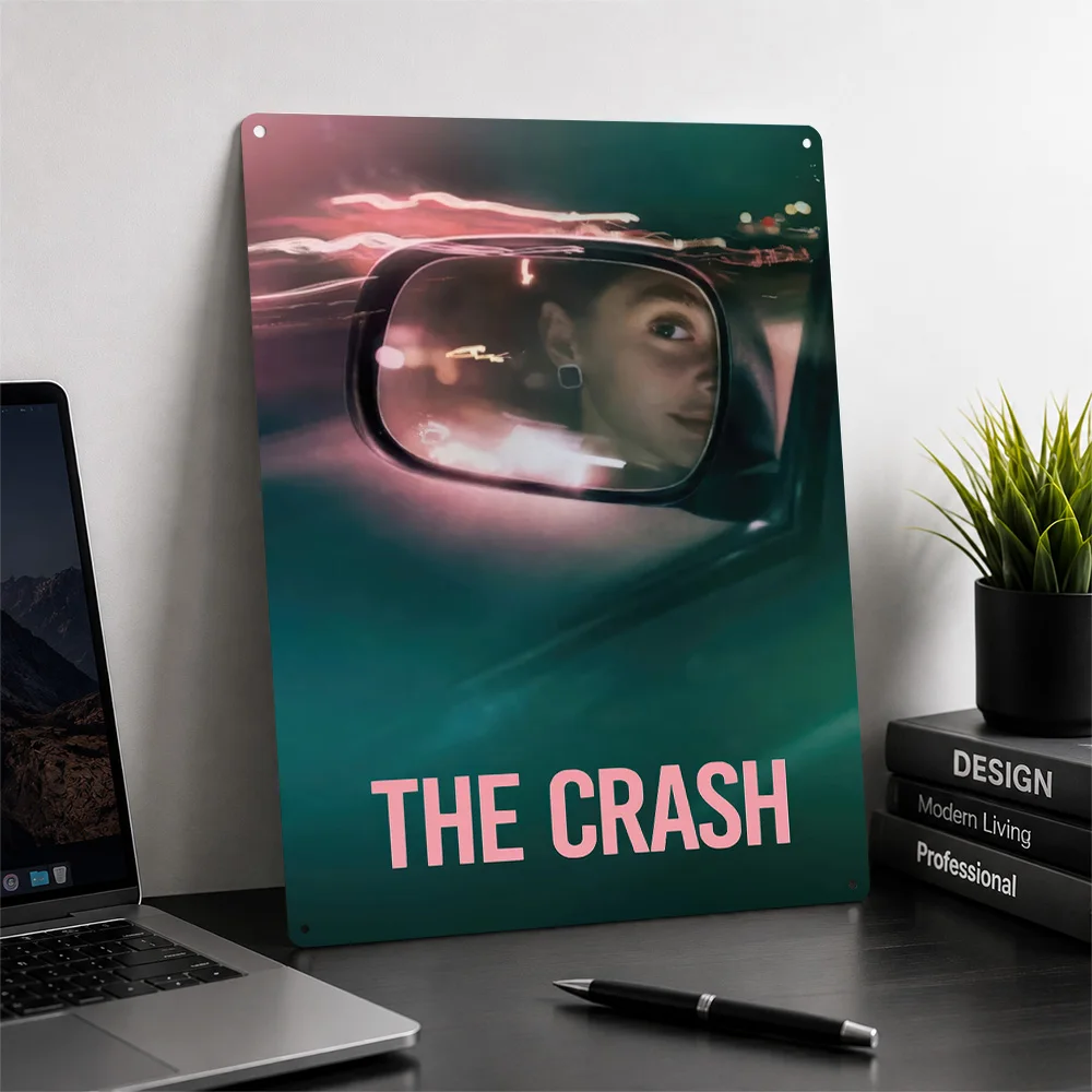 The Crash Movie Poster Cinema Wall Art Customized Retro Metal Tin Sign for Home Theater Man Cave Film Fan Gift Room Decoration
