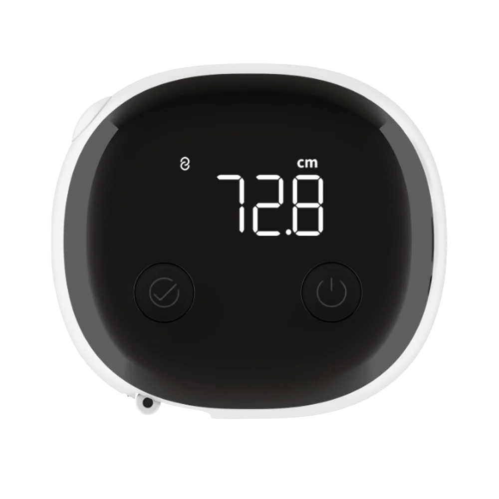 Smart Body Tape Meet 2024 Nieuw Lichaam Borst Taille Heuparm Been Zacht Meetlint Cm Inch Dubbele Schaal Meettapes Met App - afbeelding 1