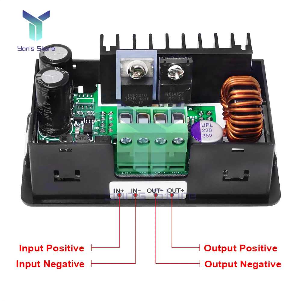 DPS3005 Communication Function Constant Voltage Current Step Down Power Supply Module Voltage Regulator LCD Voltmeter 30V 5A