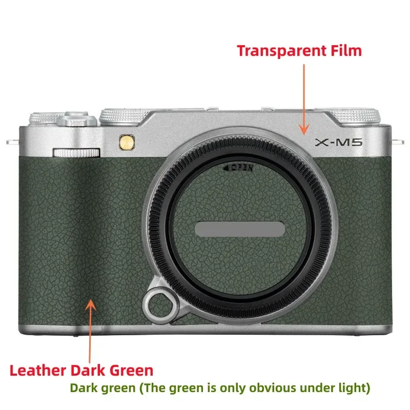 XM5 Transparent Film Customized Sticker For Fujifilm FUJI X-M5 Decal Skin Camera Vinyl Wrap Anti-Scratch Protective Coat