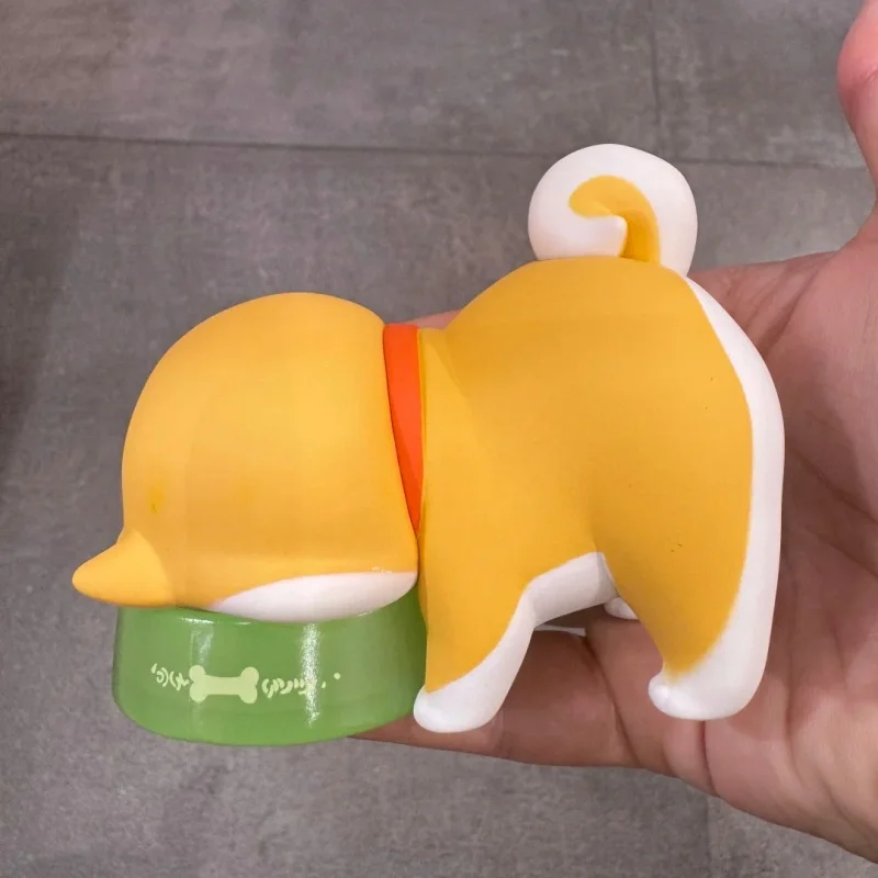 本物の柴犬ライフダイアリーシリーズブラインドボックスコレクションモデルかわいいアニメフィギュア人形ミステリーボックス装飾サプライズギフトおもちゃ