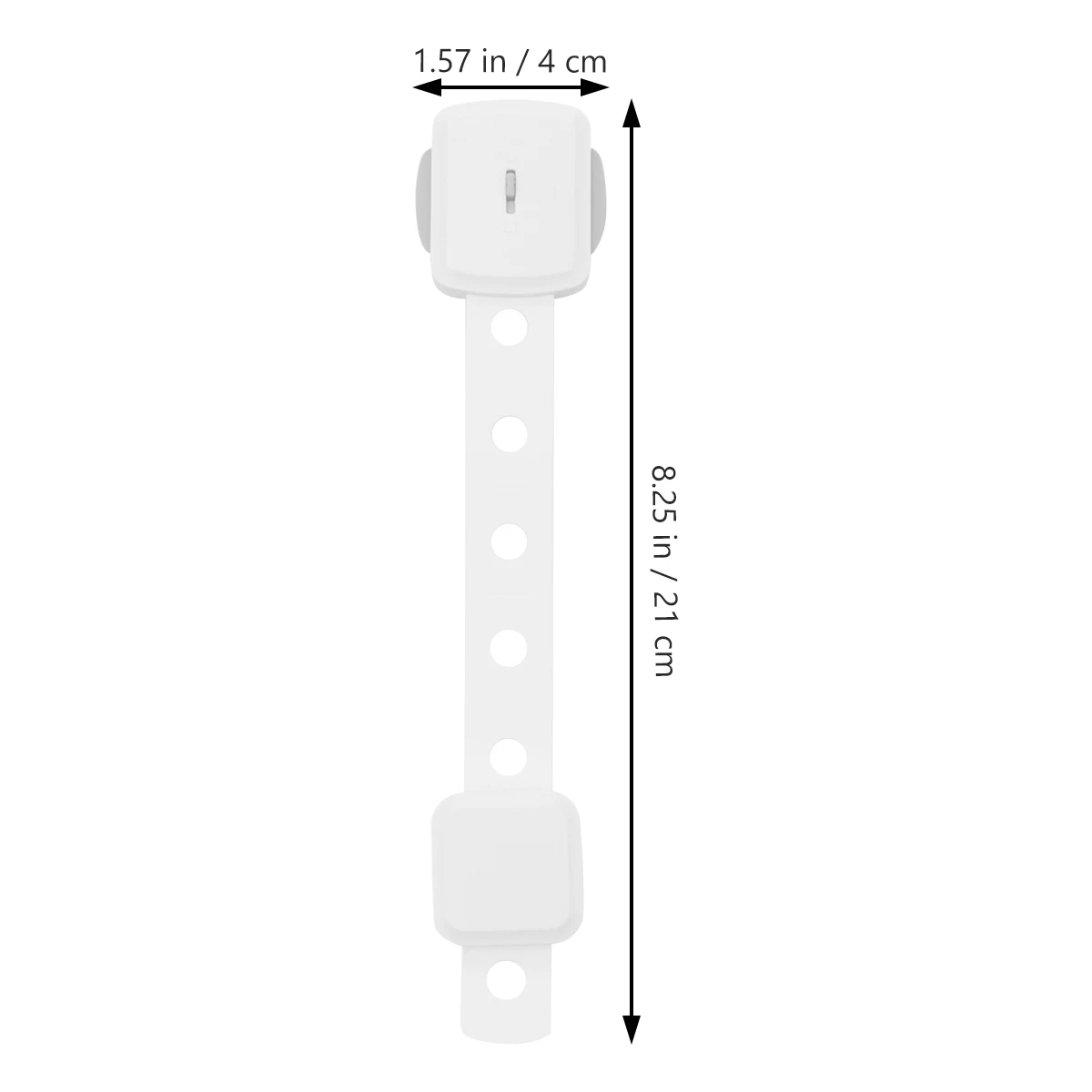 

5Pcs Safety Locks Baby Home Protective Drawer Cabinet Child Locks Refrigerator Security Latches White Style Long Use