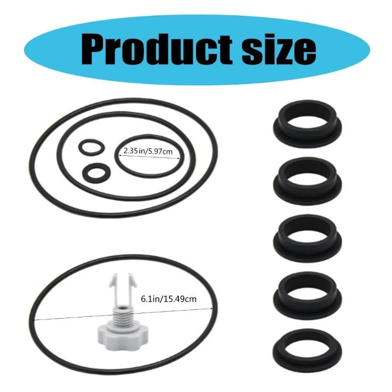 กรองทรายเปลี่ยนทรายปั๊มกรองสำหรับ 25013 ปั๊มกรองสระว่ายน้ำปะเก็นเปลี่ยน O แหวนทรายกรองปั๊ม Dropshipping