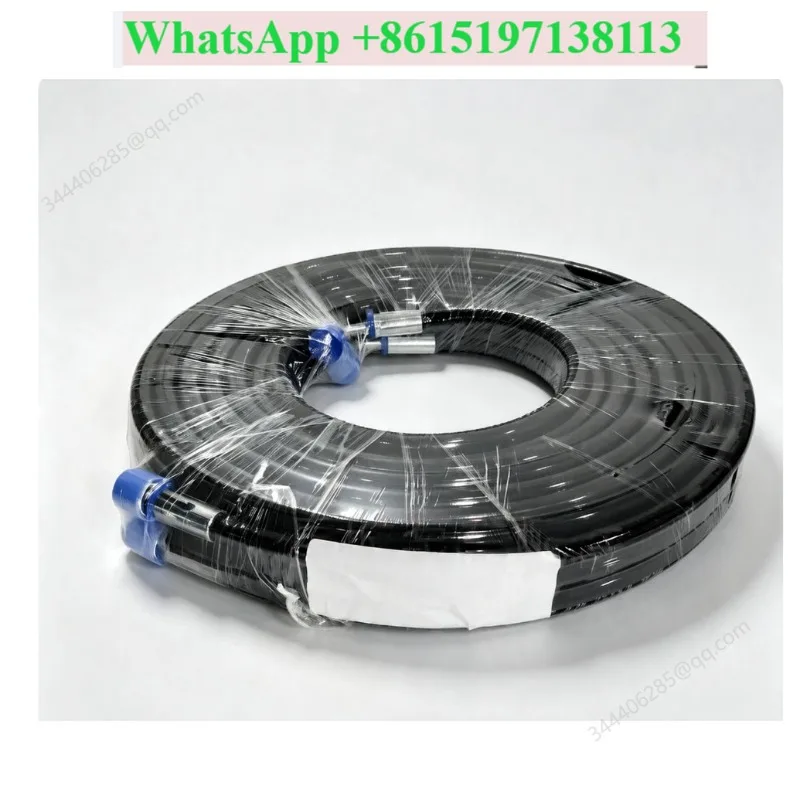 Triple Layer Rubber Hydraulic Hose With Built-in Steel Wire For Pump Truck Leg Extension Reel 6 Meters 8 Meters