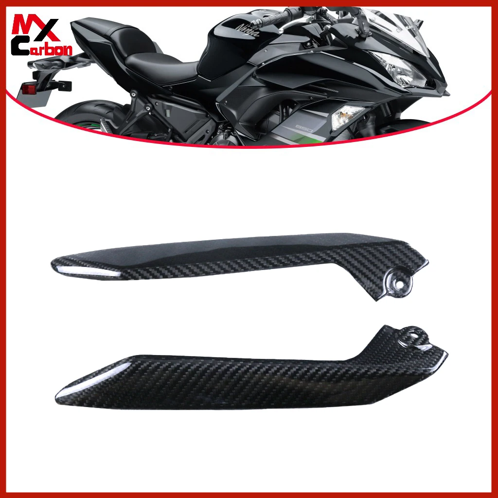 

Motorcycle 3k 100% Full Carbon Fiber Side Panels Outer Trim Panel Fairing For Kawasaki Ninja 650 2014+