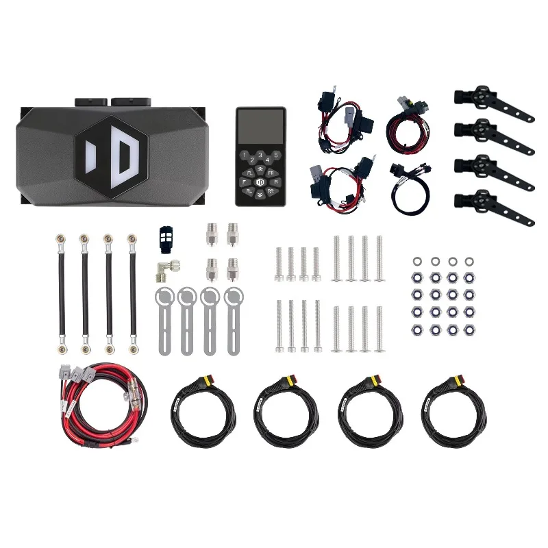 3rd Gen A-ir Suspension Management System with Ride Height Sensor for Overlanding/RV