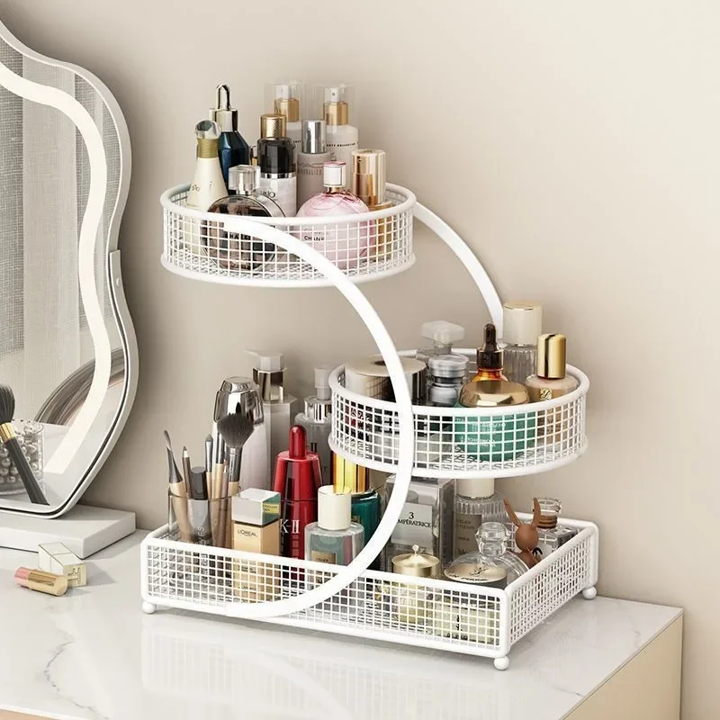 

Cosmetic Organizer Dresser Multi-layer Skincare Organizing Washstand Cosmetic Storage Box Beauty Storage Storage Box
