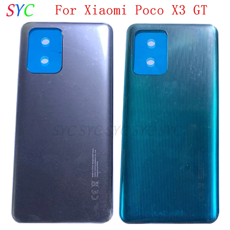 

Original Rear Door Battery Cover Housing Case For Xiaomi Poco X3 GT Back Cover with Logo Repair Parts