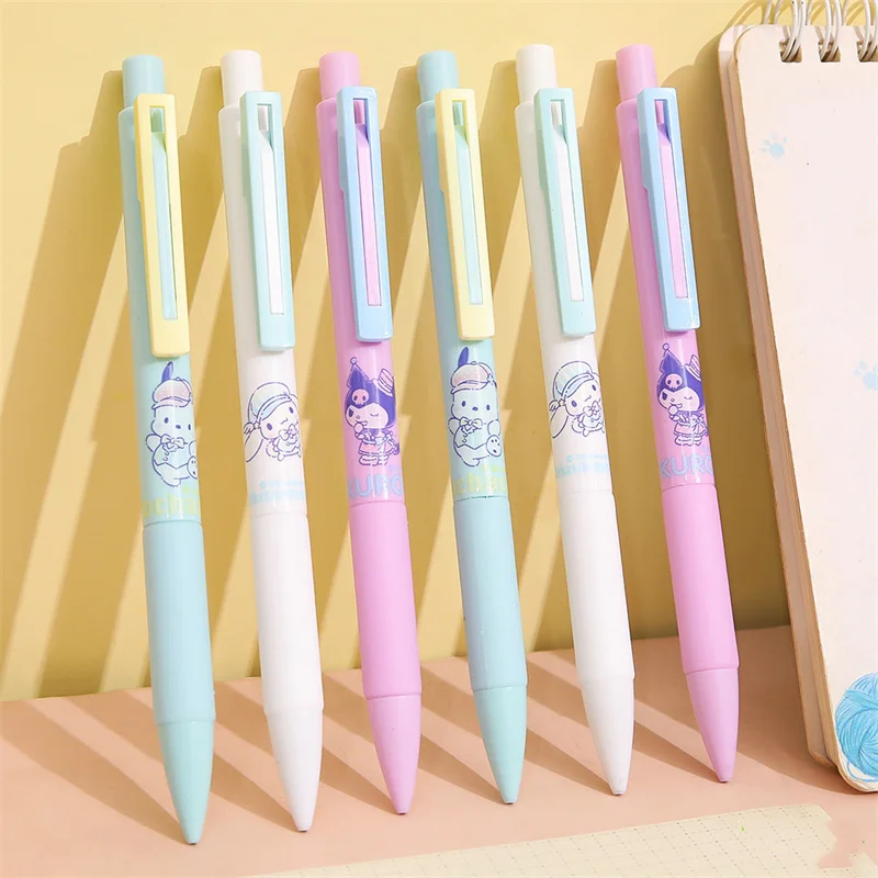 

36 pcs/lot Sanrio Kawaii Animal Mechanical Pencil Cute 0.7MM Drawing Writing Automatic Pen School Office Supplies