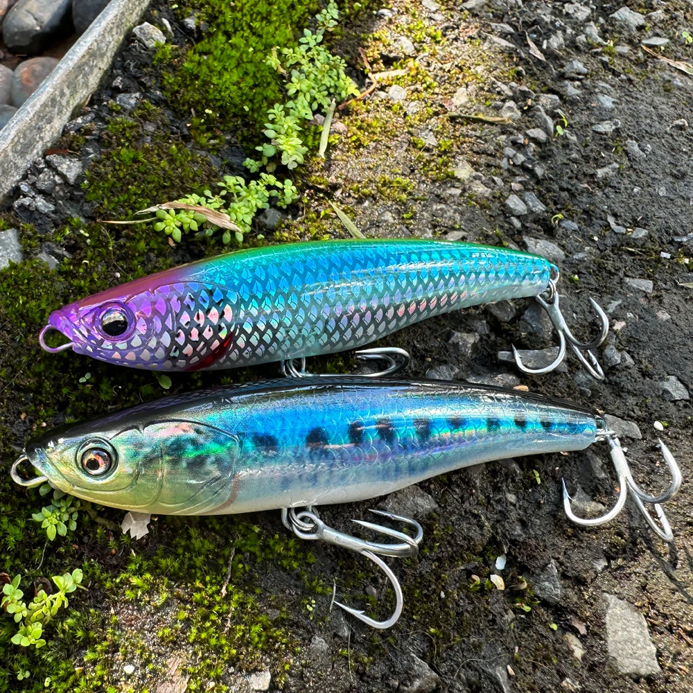 Señuelo lápiz popper hundible – Crankbait de vinilo para mar - imagen 5