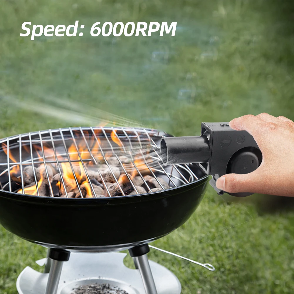 가변 속도 컨트롤러 및 배출구 포함 바베큐 송풍기, DIY 냉각 환기 배기 프로젝트용 선풍기 터보 송풍기, DC12V, 15W