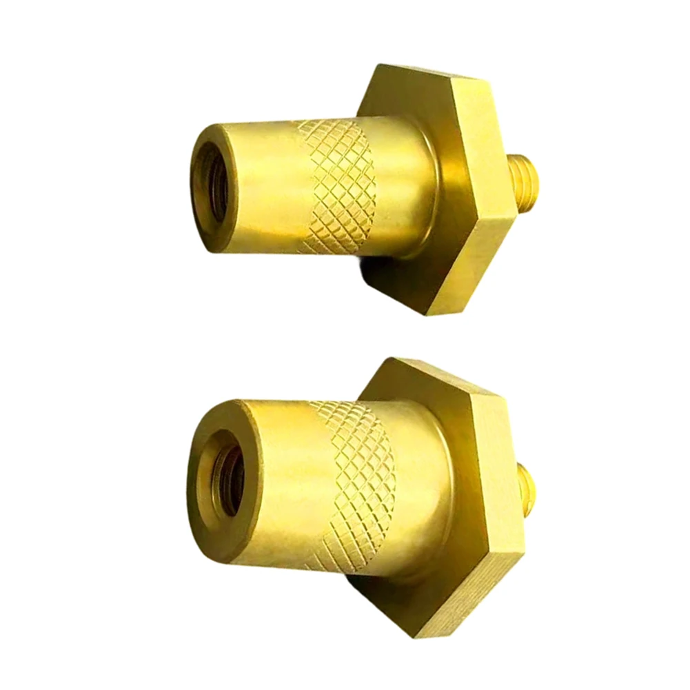 Conical Battery Terminal Connectors in Solid Brass for 12V 36V Applications Including Winches Inverters and High Power Audio