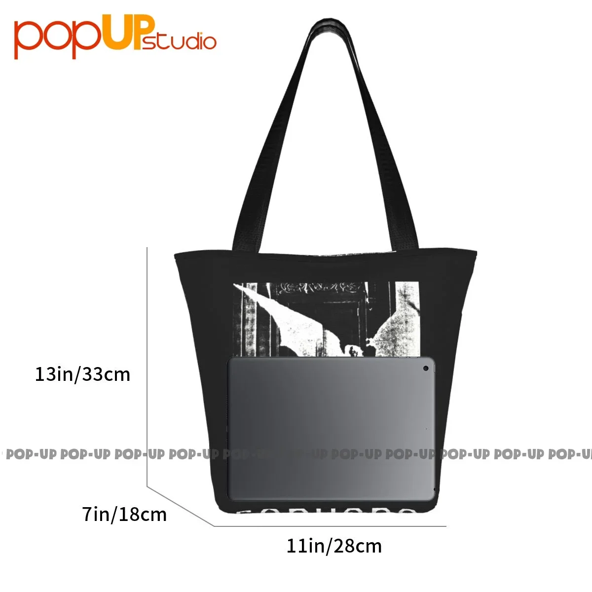 Bauhaus Bela Lugosis Dead Bauhaus Band Gothic Rock Ladies Handbags Lunch Bag Shopping Bag Supermarket