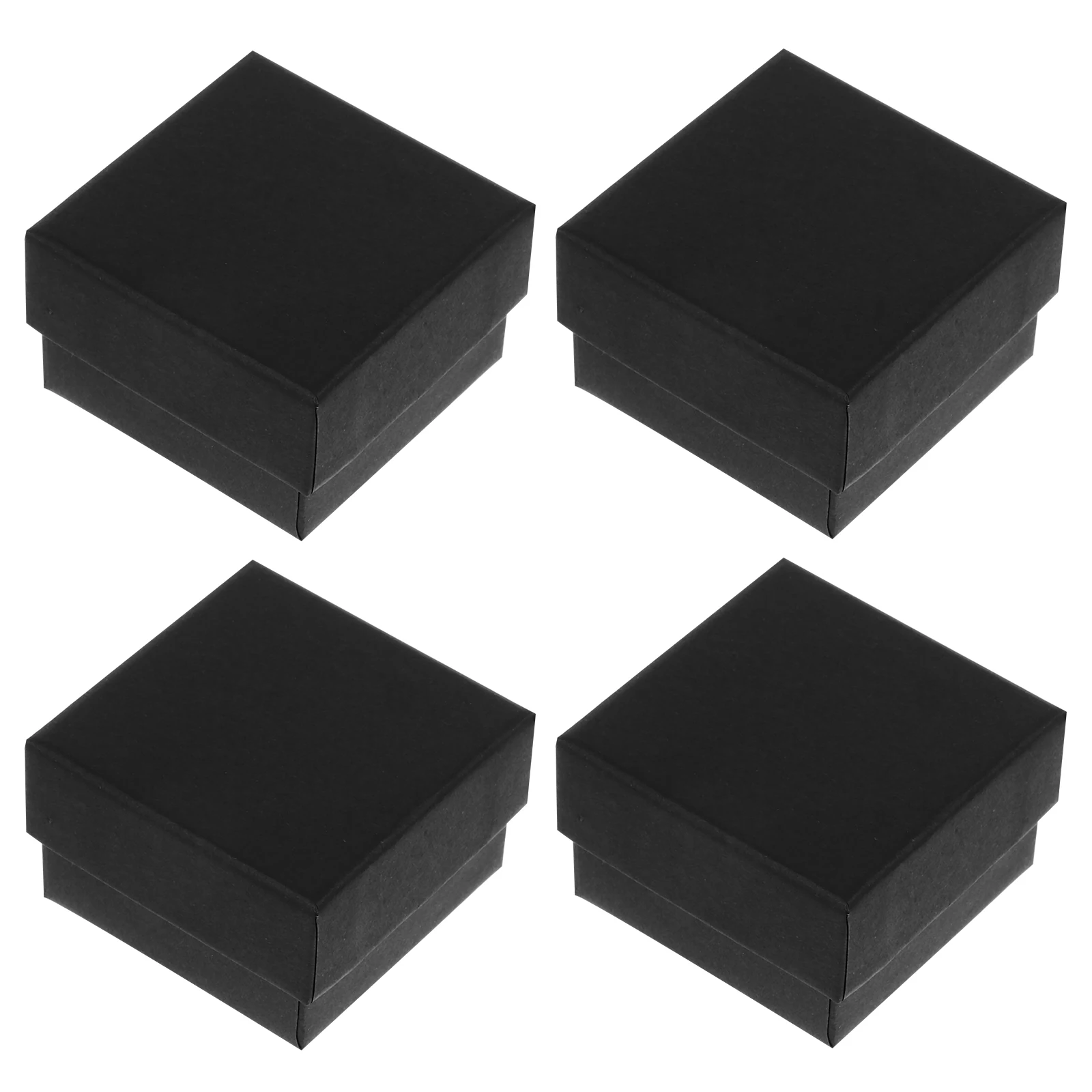 

24pcs Jewelry Packaging Boxes Paper Ring Earring Storage Gift Containers Women Party Favors Retro Style Durability