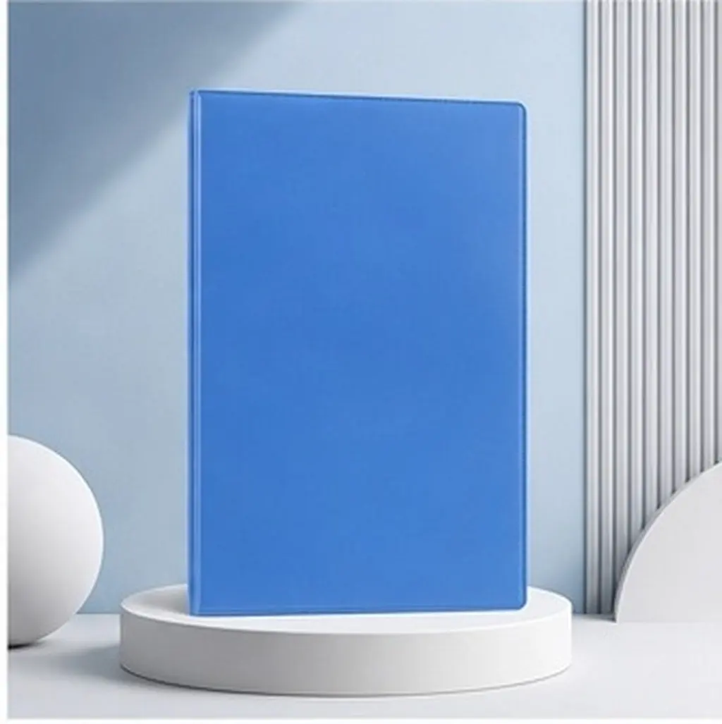 Premium Plastic Invoice Album Business Checkbook Binder Office Bill Storage Album Receipt Organizer Portable Document Holder