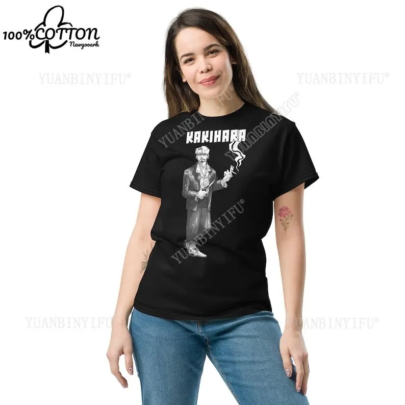 تي شيرت Ichi the Killer Kakihara تي شيرت فيلم رعب ميرش عبادة الأفلام الكلاسيكية قطن عتيق برقبة مستديرة ملابس الشارع الشهير تي شيرت بأكمام قصيرة #3