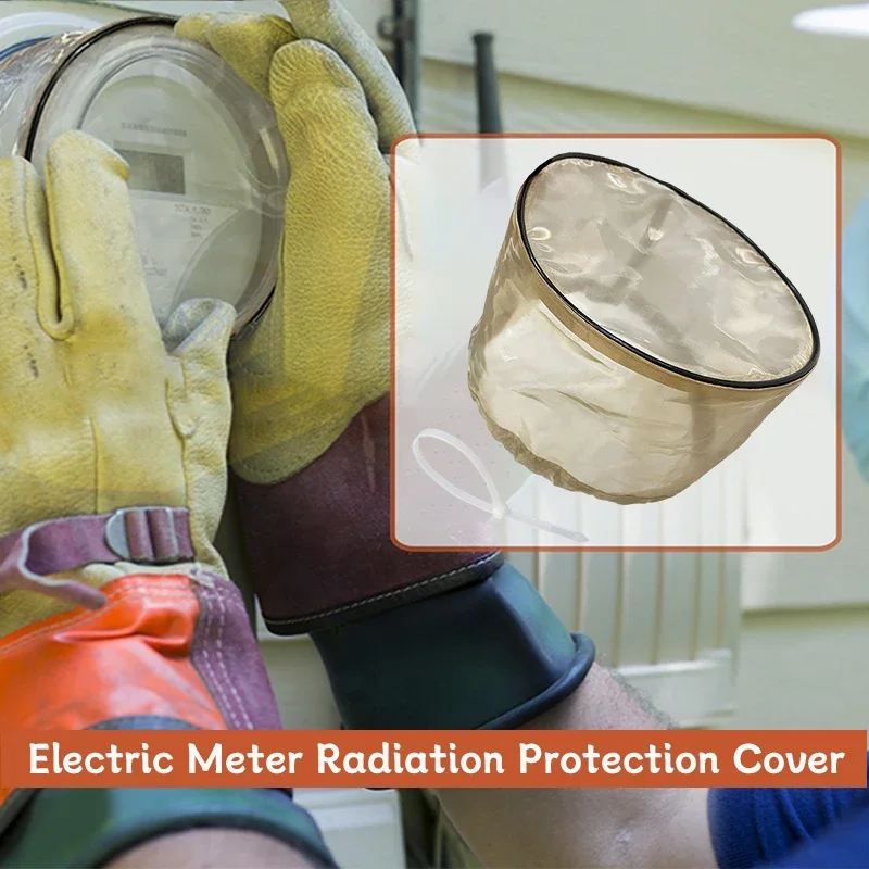 Anti Radiation Protection Electricity Meter Cover WiFi Router Guard Cover EMF Radiation Protection Bag Shielding RF Blocking 5G