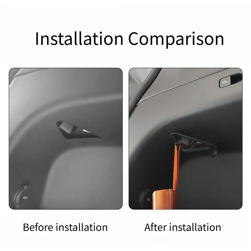 

Для Tesla Model Y/Y Juniper 2020-2025 задний багажник с крючком, сумка-зонтик, органайзер для хранения продуктов, вешалка, держатель, модифицированные аксессуары