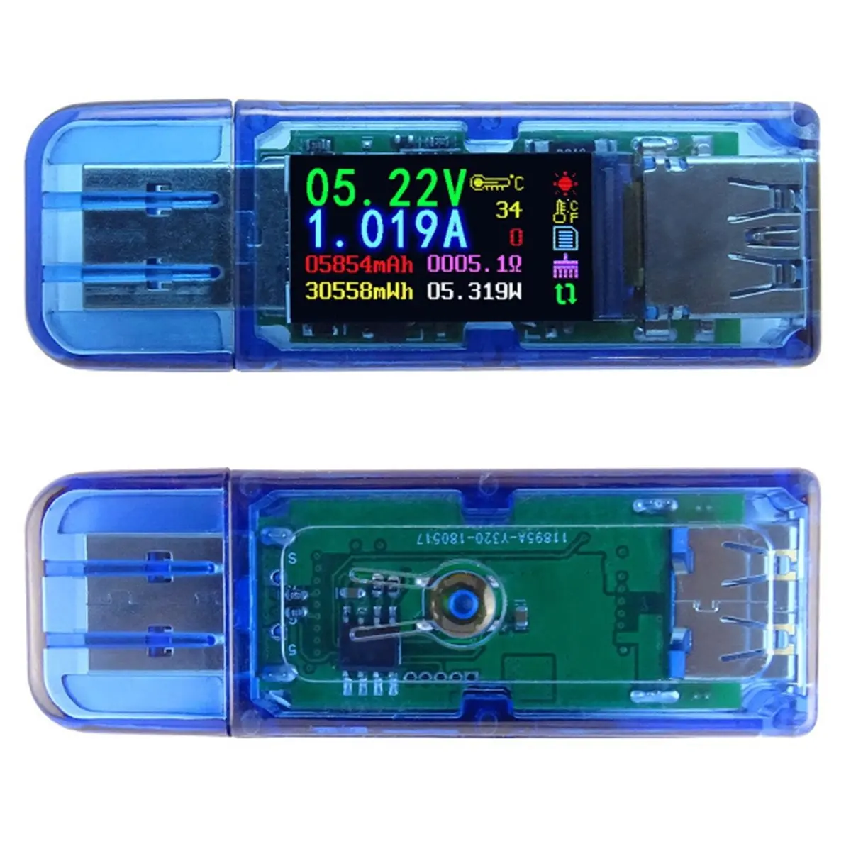 update. USB Voltage and Current Tester with Advanced Power Measurement Capabilities