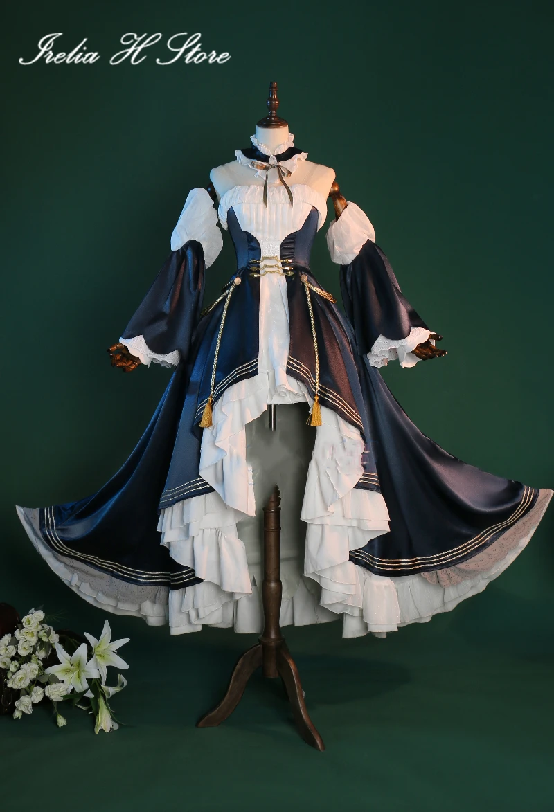 Irelia H 스토어 2023 mi & ku, VO CAL OID mi & ku 39, 감사 주는 날 mi & ku 코스프레 코스튬 이브닝 원피스 여성