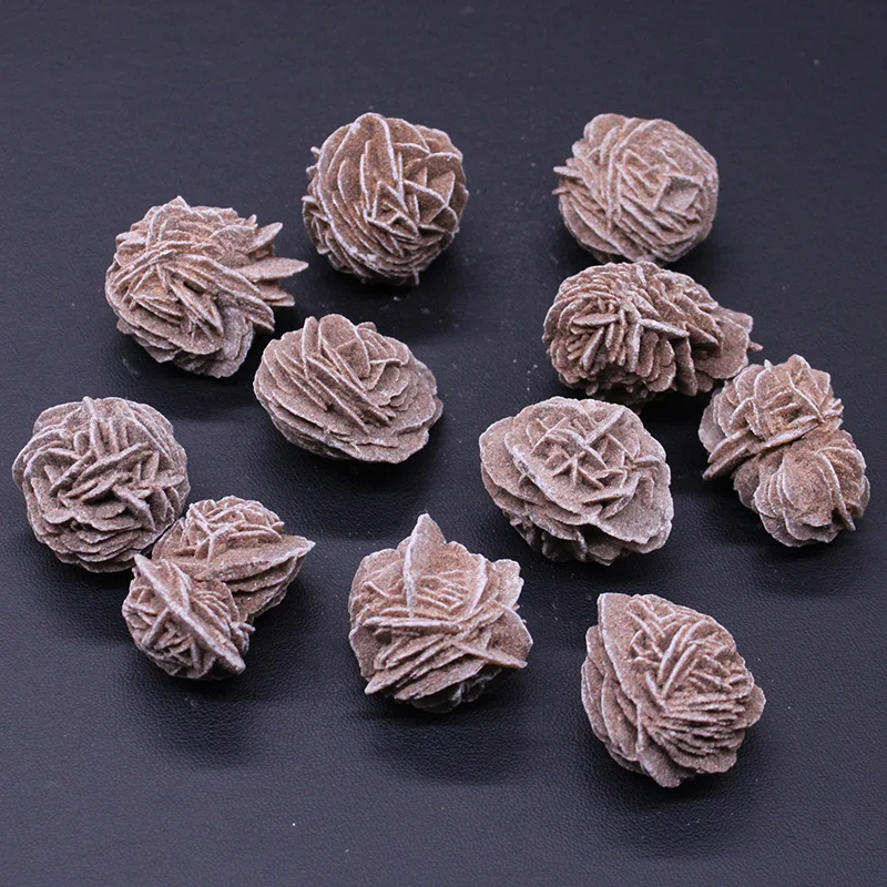 

Desert rose stone natural quartz crystal Reiki healing gem mineral specimen home decoration gift