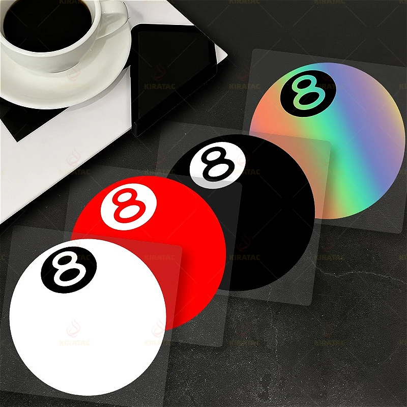 Racing Golf Ball Number Motorcycle Stickers Waterproof Vinyl Decals for Windshield Fuel Tank Car Window Scooter