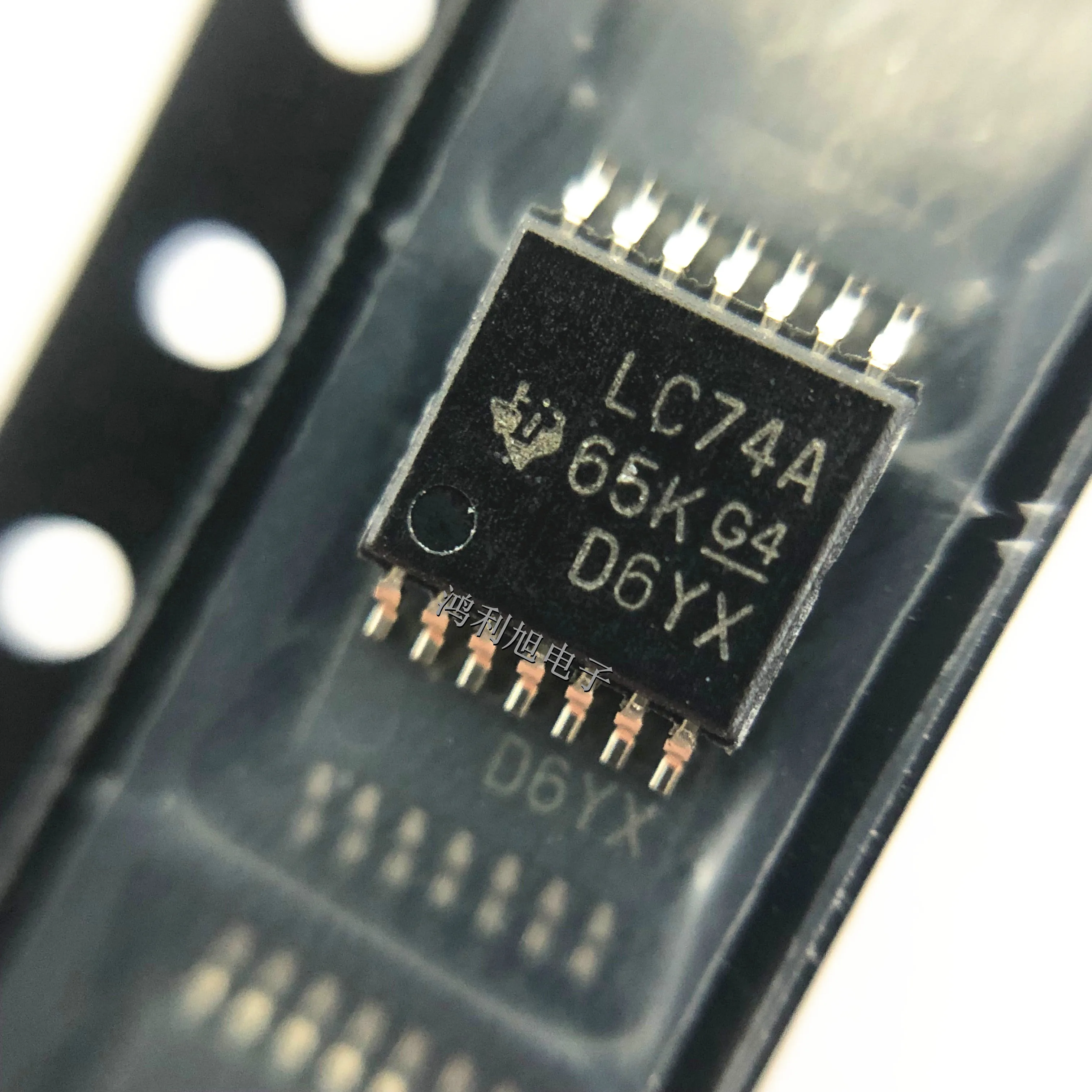 10 sztuk/partia SN74LVC74APWR oznaczenie LC74A IC FF D-TYPE podwójny 1BIT 14TSSOP