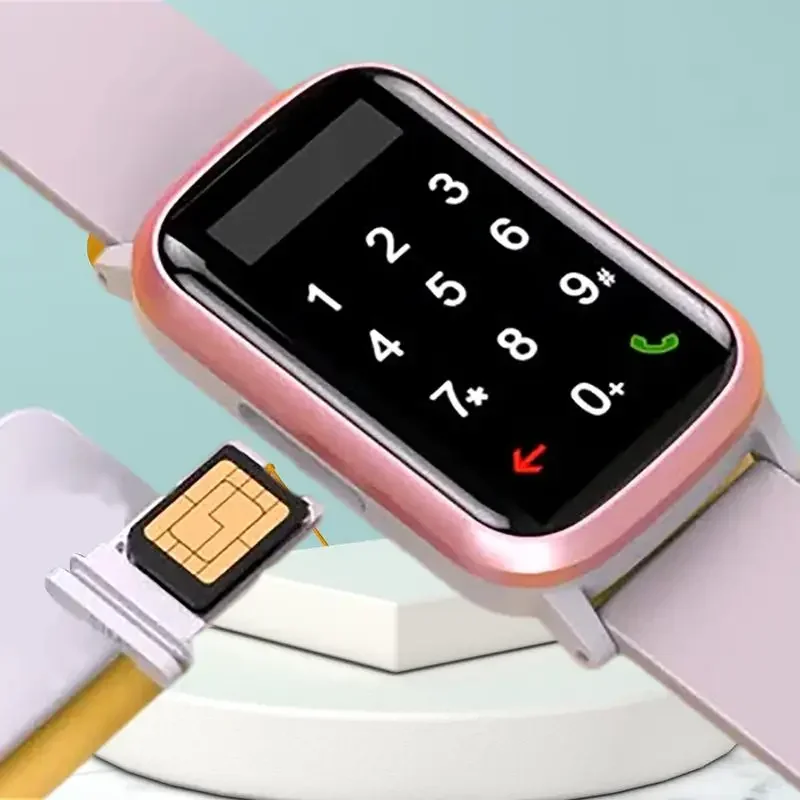 4G Kids ساعة ذكية بطاقة SIM على مدار الساعة مقاوم للماء في الوقت الحقيقي GPS موقع الهاتف كاميرا مكالمة فيديو SOS الأطفال ساعة ذكية للسلامة